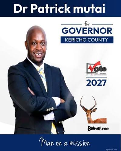 Dr. Patrick Cheruiyot Mutai, cover photo