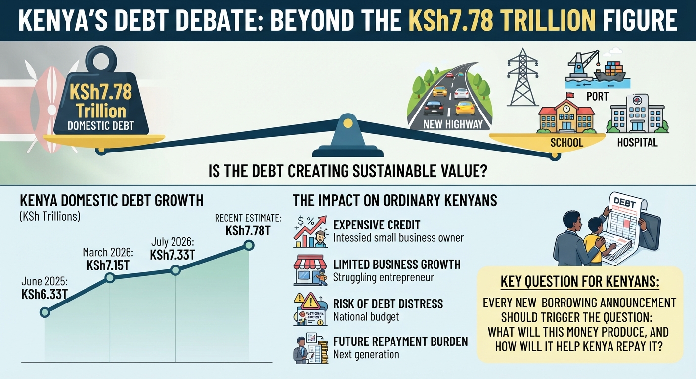Kenya’s Debt Is Rising  But the Bigger Question Is: What Are We Borrowing For?