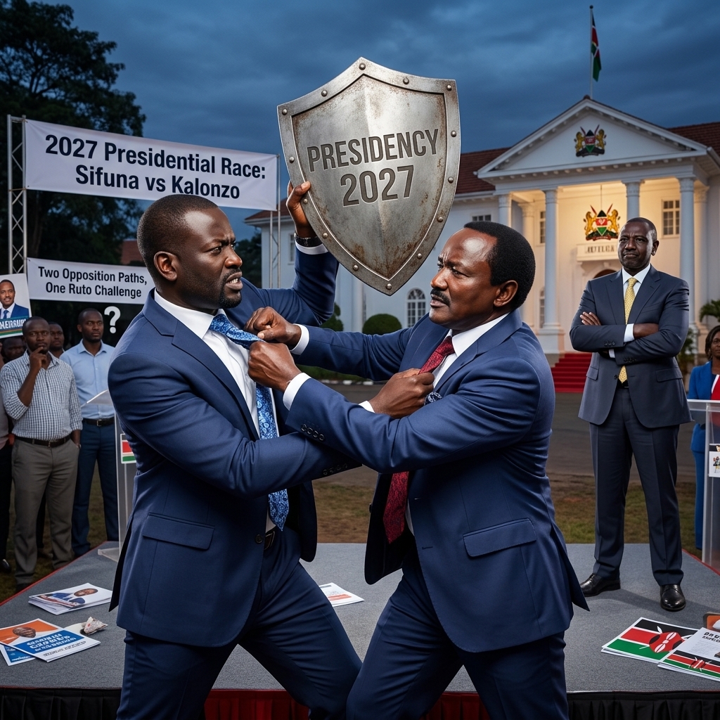 2027 Presidential Race: Sifuna vs Kalonzo — Two Opposition Paths, One Ruto Challenge